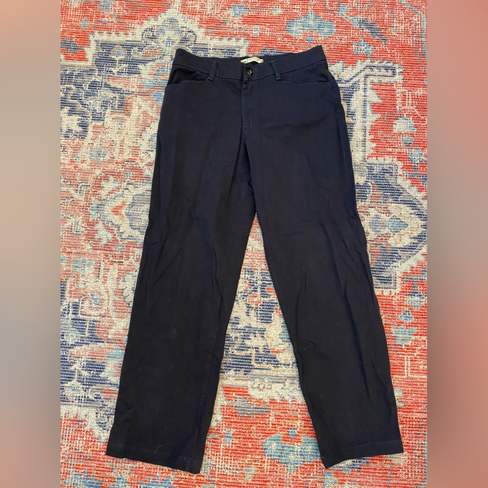 Blue trousers Lee relaxed straight leg